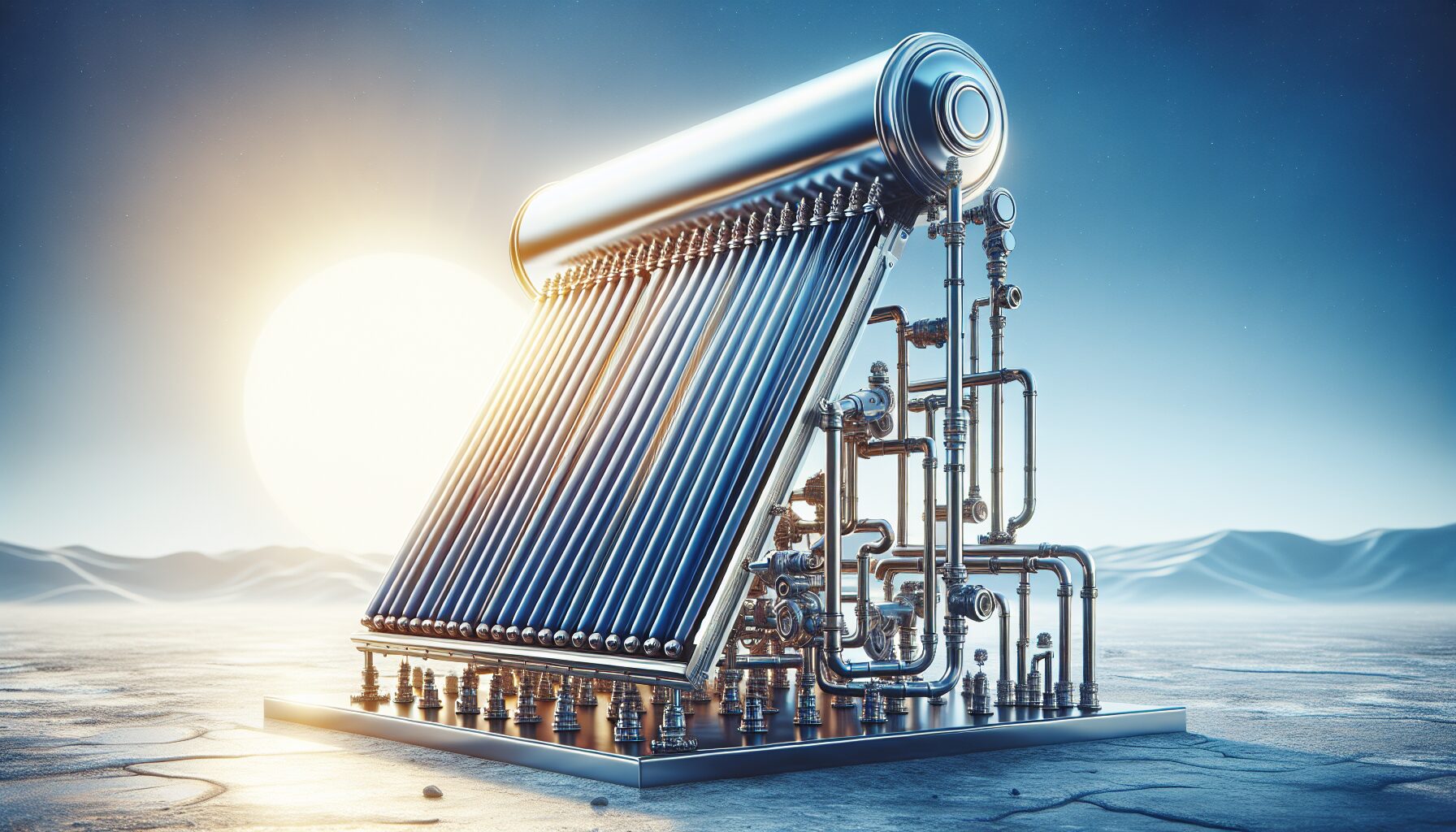 Durable construction of solar water heaters